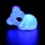 Dhink Mini White Sleeping Koala Colour Changing LED Night Light