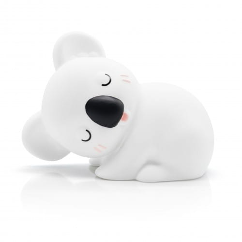 Dhink Medium White Sleeping Koala Colour Changing LED Night Light