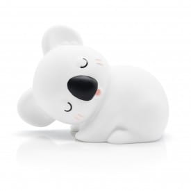 Dhink Medium White Sleeping Koala Colour Changing LED Night Light