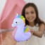 Dhink Medium Rainbow Coloured Seahorse Colour Changing LED Night Light