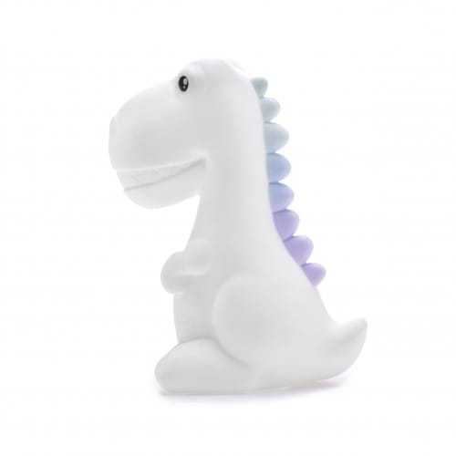 Dhink Rechargeable Medium White Dinosaur Colour Changing LED Night Light With USB Cable