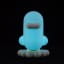 Canar Duck & Heart Soft Pastel Blue LED Mood Light