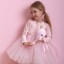 Dhink Medium Pastel Pink Narwhal With Gold Horn Colour Changing LED Night Light