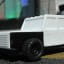 Dhink Medium Black And White Police Car Colour Changing LED Night Light & Toy With Stickers
