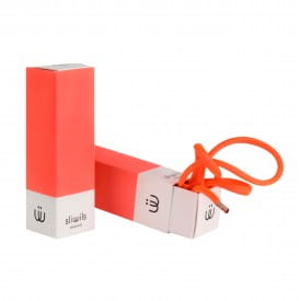 Sliwilis | Neon Coral Pink Shoelaces | 120cm