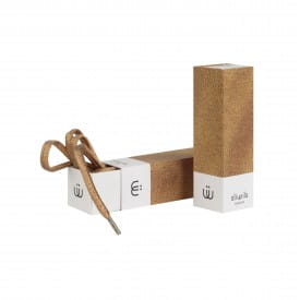 Sliwilis | Manhattan Metallic Bronze Shoelaces | 120cm