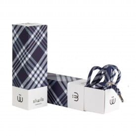 Sliwilis | Genuine Navy Tartan Shoelaces | 120cm
