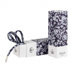 Sliwilis | Floral Blue Shoelaces | 120cm