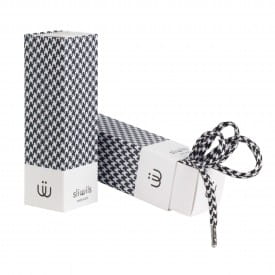 Sliwilis | Jazz Houndstooth Shoelaces | 120cm