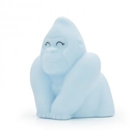 Dhink Mini Colour Changing LED Night Light | Soft Blue Gorilla with Black Eyes