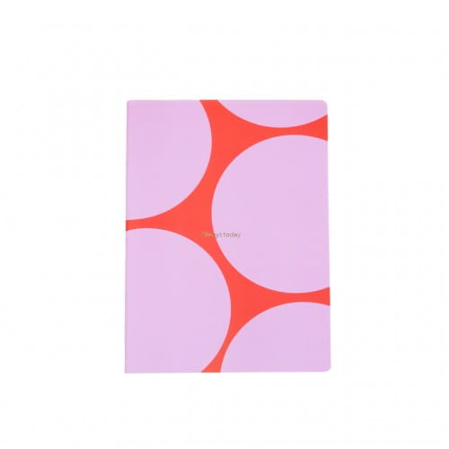 Helio Ferretti | Always Today A5 Notebook | Red & Pink Spot