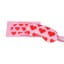 Helio Ferretti | Eye Mask | Heart | Red & Pink