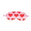 Helio Ferretti | Eye Mask | Heart | Red & Pink