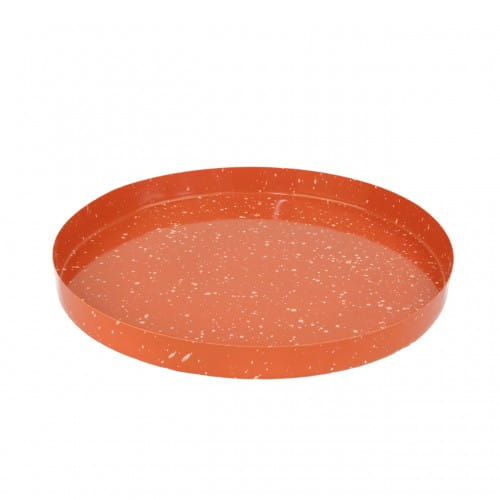 Helio Ferretti | Round Tray | Orange