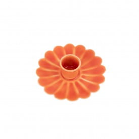 Helio Ferretti | Candle Holder | Orange Floral | 8cm
