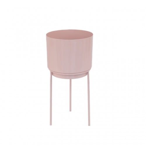 Helio Ferretti | Planter with Metal Stand | Soft Pink