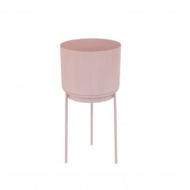 Helio Ferretti | Planter with Metal Stand | Soft Pink