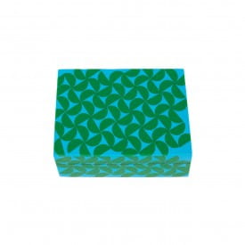 Helio Ferretti | Resin Decorative Box | Blue & Green