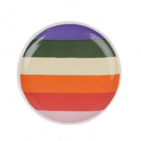 Helio Ferretti | Ceramic Decorative Jewellery Dish | Rainbow Stripes