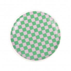 Helio Ferretti | Ceramic Decorative Jewellery Dish | Chequered