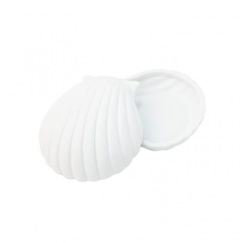 Helio Ferretti | Ceramic Shell Jewellery Box | White