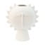 Helio Ferretti | Ceramic Vase | Face | White