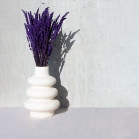 Helio Ferretti | Ceramic Vase | Circular | White