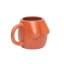 Helio Ferretti | Body Shapes Boobs Round Mug | Terracotta | 9.5cm