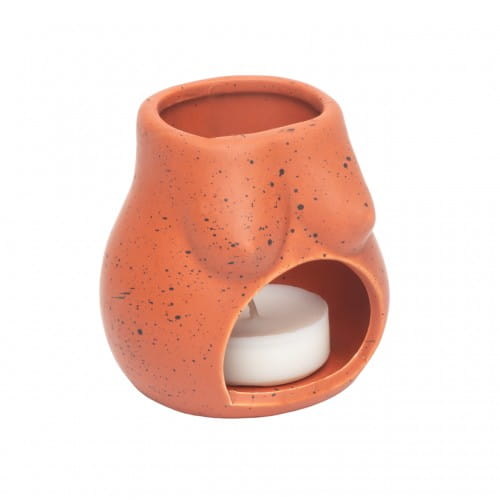 Helio Ferretti | Body Shapes Boobs Candle Holder | Terracotta