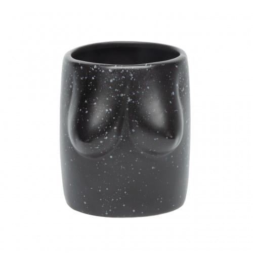 Helio Ferretti | Body Shapes Boobs Flower Vase | Black