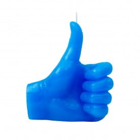 Helio Ferretti | Body Shapes Thumbs Up Candle | Blue