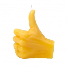 Helio Ferretti | Body Shapes Thumbs Up Candle | Yellow