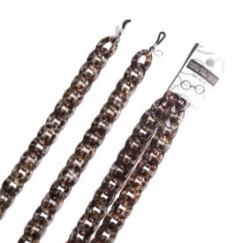 Helio Ferretti | Glasses Chain | Black Tortoiseshell