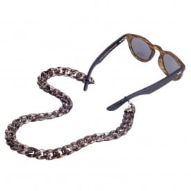 Helio Ferretti | Glasses Chain | Black Tortoiseshell