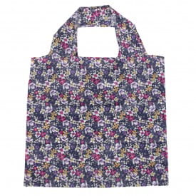 Helio Ferretti | Foldable Shopper Big Bag (45 x 42cm) | Made From Recycled RPET Bottles | Small Daisy Floral