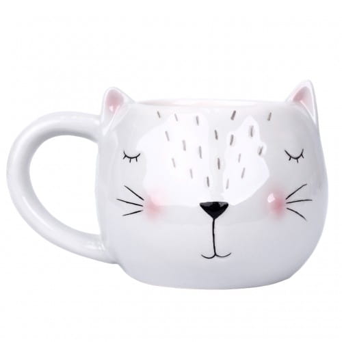 Helio Ferretti | Cat Mug | White