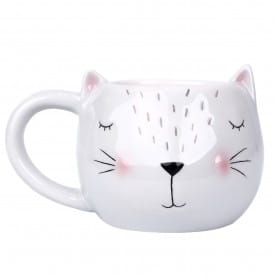 Helio Ferretti | Cat Mug | White