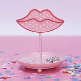 Helio Ferretti | Jewellery Stand | Pink Lips
