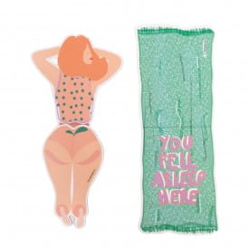 Helio Ferretti | Body Shapes Magnetic Bookmarks | Beach