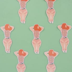 Helio Ferretti | Body Shapes Magnetic Bookmarks | Beach