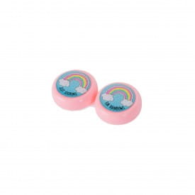 Helio Ferretti | Contact Lense Cases with Lense Catcher & Suction Cup | Rainbows