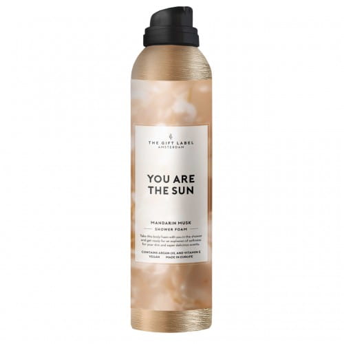 The Gift Label | Shower Foam | You Are The Sun | Mandarin Musk | 200ml