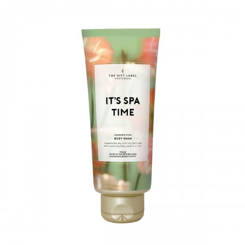 The Gift Label | Body Wash Tube | It's Spa Time | Mandarin Musk | 200ml