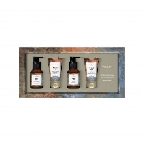 The Gift Label | Luxury Gift Box | Thank You | Hand Soap, Hand Lotion, Body Wash & Body Lotion