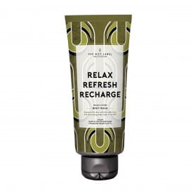 The Gift Label For Men | Body Wash Tube | Relax, Refresh, Recharge | Woody Chypre | 200ml