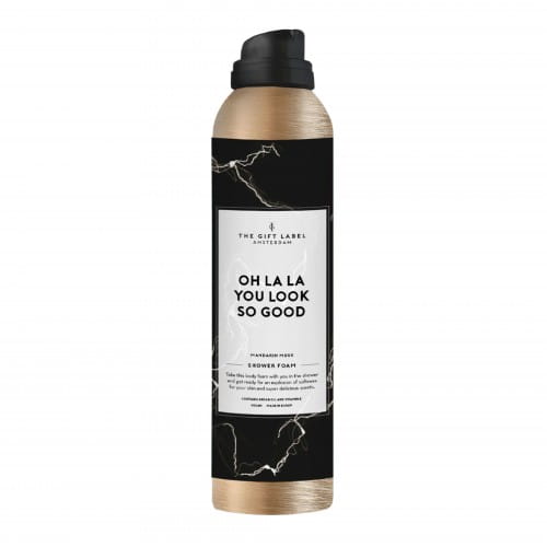 The Gift Label | Shower Foam | Oh La La You Look So Good | Mandarin Musk | 200ml