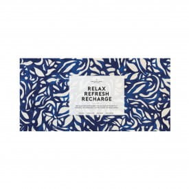 The Gift Label For Men | Luxury Gift Box | Relax, Refresh, Recharge | Hand Soap, Hand Lotion, Body Wash & Body Lotion