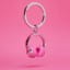 Metalmorphose | Pink Headphones Keyring