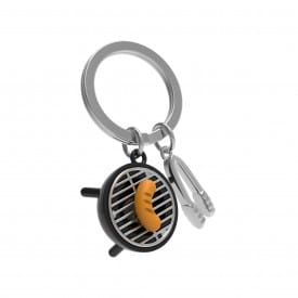 Metalmorphose | Black & Chrome BBQ Keyring