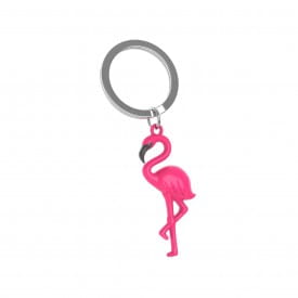Metalmorphose | Deep Pink Flamingo Keyring